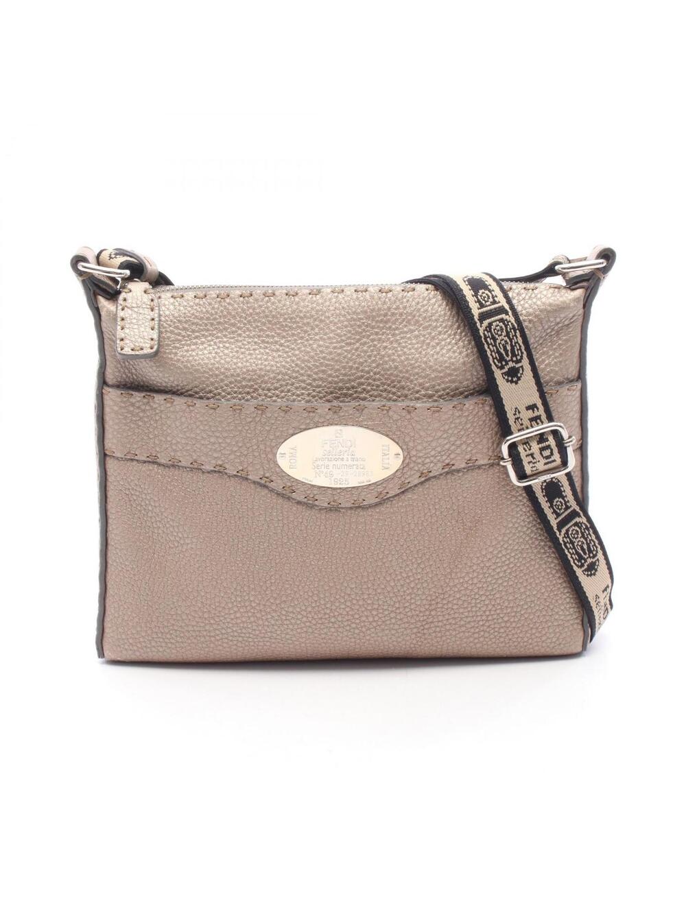 Fendi Selleria Metallic Crossbody #361578F45B